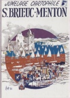 CPM - ILLUSTRATION LENZI - JUMELAGE CARTOPHILE ST BRIEUC MENTON - Edition A.M.C. - Lenzi