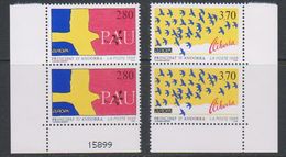 Europa Cept 1995 Andorra Fr 2v  (pair) ** Mnh (39222E) - 1995