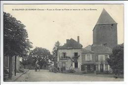 CPA Creuse Saint Sulpice Le Dunois écrite - Autres & Non Classés