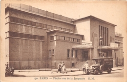 ¤¤  -  PARIS  -  Piscine , Rue De La Jonquière  -  Voiture De La Blanchisserie De CHARLEBOURG  -  ¤¤ - Arrondissement: 17