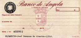 PORTUGAL, Cheques, F/VF - Ongebruikt