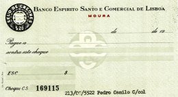 PORTUGAL, Cheques, F/VF - Nuevos