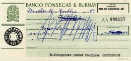 PORTUGAL, Cheques, F/VF - Neufs