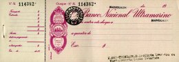 PORTUGAL, Cheques, F/VF - Ongebruikt