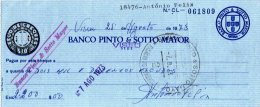 PORTUGAL, Cheques, F/VF - Ongebruikt