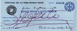 PORTUGAL, Cheques, F/VF - Ongebruikt