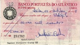PORTUGAL, Cheques, F/VF - Unused Stamps