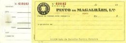 PORTUGAL, Cheques, F/VF - Nuevos