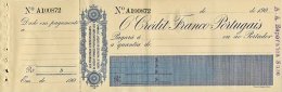 PORTUGAL, Cheques, F/VF - Neufs