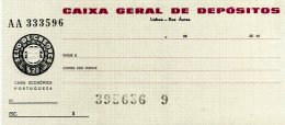 PORTUGAL, Cheques, F/VF - Neufs