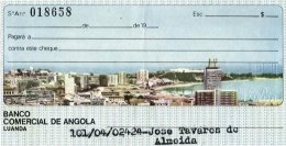 ANGOLA, Cheques, F/VF - Ongebruikt