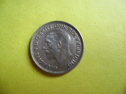 GRANDE BRETAGNE - 6 Pence Argent 50 % George V 1928 Six Pence Coin - H. 6 Pence