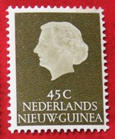 45 Ct Koningin Juliana NVPH 33 1954 MH Ongebruikt NIEUW GUINEA NIEDERLANDISCH NEUGUINEA / NETHERLANDS NEW GUINEA - Nederlands Nieuw-Guinea