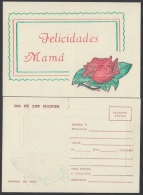 1992-EP-1 CUBA 1992. Ed.AP10. MOTHER DAY SPECIAL DELIVERY. POSTAL STATIONERY. PERIODO ESPECIAL. ROSAS. ROSE. FLOWERS. FL - Covers & Documents