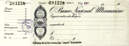 MOZAMBIQUE, Cheques, F/VF - Neufs