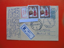 R+EXPRES DOPISNICA+STAMPS,SPLIT-LJUBLJANA SENTVID - Other & Unclassified