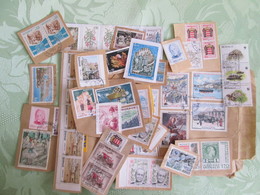 Lot De Timbres De Monaco Obliteres Et Sur Fragments - Collections, Lots & Séries