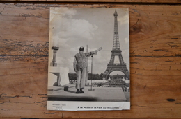 Photo Du Ministère De La Guerre SCA  A La Messe De La Paix Au Trocadéro - Guerra, Militares