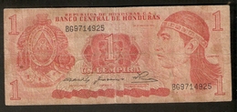 T. Republica De Honduras C.A. 1 Un Lempira Ser. BG9714925 Ruinas De Copan Juego De Pelota V Escalinata - Honduras