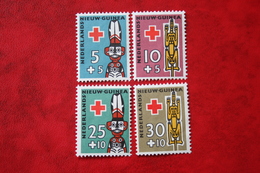 Rode Kruiszegels ; NVPH 49-52; 1958 MH / Ongebruikt NIEUW GUINEA / NIEDERLANDISCH NEUGUINEA / NETHERLANDS NEW GUINEA - Niederländisch-Neuguinea