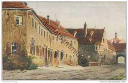 Delcampe - Augsburg - Wollmarkt  - Aquarellkarte J. Marschall - Augsburg