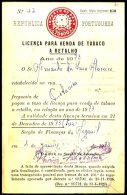 PORTUGAL, Licences, F/VF - Ongebruikt