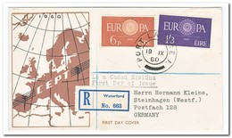 Ierland 1960, Registered Letter To Steinhagen Germany - Cartas & Documentos