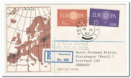 Ierland 1960, Registered Letter To Steinhagen Germany - Briefe U. Dokumente