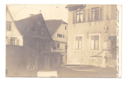 7142 MARBACH, Schillers Geburtshaus, Photo-AK 1912 - Marbach