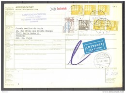 Bulletin D'Expédition - DANMARK / DANEMARK - Cachet JUELSMINDE - 81 -Cachet Fournisseur FABBRIKEN CREDIT - Pacchi Postali