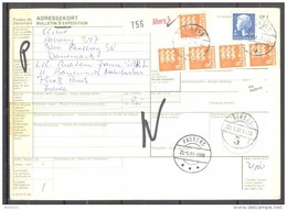 Bulletin D'Expédition - Colis Postaux - Danemark - Cachet ALBORG - 25/05/1981 - Parcel Post