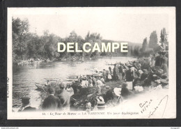 DD / SPORTS / AVIRON / 94 VAL DE MARNE / LA VARENNE / RÉGATE SUR LA MARNE / ANIMÉE / CIRCULÉE EN 1903 - Aviron