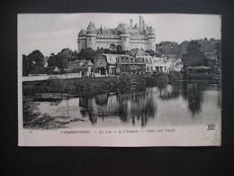 Pierrefonds.-Le Lac Et Le Chateau - Picardie