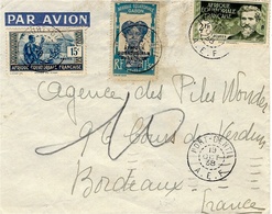 1938- Enveloppe Par Avion De PORT-GENTIL  ( A.E.F )  Gabon  Affr. à 3,65 F Pour La France - Briefe U. Dokumente