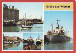 Mecklenburg-West Pomerania > Wismar, Ship, Hafen, Gebraucht - Wismar