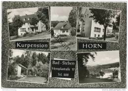 Bad Steben - Hemplastrasse 17 - Kurpension Horn - Foto-AK Grossformat - Bad Steben