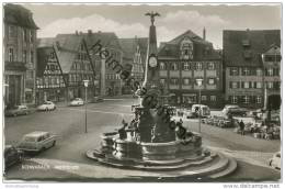 Schwabach - Marktplatz - Foto-AK - Schwabach