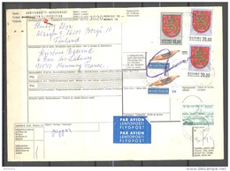 Bulletin D'Expédition - Finlande / Finland - Porvoo / Borga Vers Paris - 03/03/1981 - Paquetes Postales