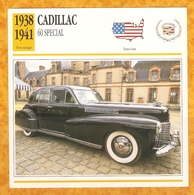 1938 CADILLAC 60 SPECIAL - OLD CAR - VECCHIA AUTOMOBILE -  VIEJO COCHE - ALTES AUTO - CARRO VELHO - Coches