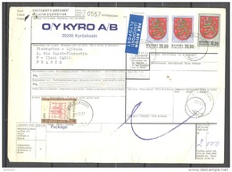 Bulletin D'Expédition - Finlande / Finland - Kyroskoski Vers Paris - 26/10/1981 - Colis Postaux