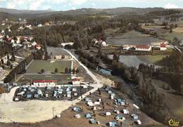 43-LE CHAMBON-SUR-LIGNON- VUE AERIENNE , LE CAMPING - Le Chambon-sur-Lignon