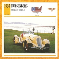 1935 DUESENBERG MORMON METEOR - OLD CAR - VECCHIA AUTOMOBILE -  VIEJO COCHE - ALTES AUTO - CARRO VELHO - Voitures