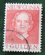 Koningin Juliana En Face NVPH 19 1950 Gestempeld / Used NIEUW GUINEA NIEDERLANDISCH NEUGUINEA / NETHERLANDS NEW GUINEA - Netherlands New Guinea