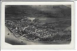 CPA Croatie Croatia Circulé Carte Photo RPPC Davor Vue D'avion - Croacia