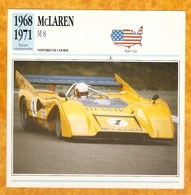 1968 Mc LAREN M 8 M8 - OLD CAR - VECCHIA AUTOMOBILE -  VIEJO COCHE - ALTES AUTO - CARRO VELHO - Voitures