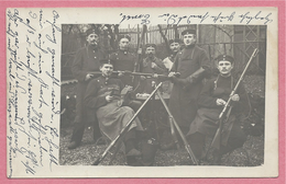 Allemagne - SIEGEN - Carte Photo - Foto - Soldats Allemands - Feldpost - Guerre 14/18 - 3 Scans - Siegen