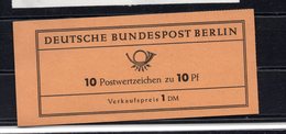 9682 Deutschland, Germany, Berlin-West, MH3 CII Mit HBl. 11A Mnh - Booklets