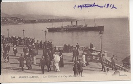 CPA   Principauté De Monaco -  Monte-Carlo – Les Terrasses Et Le Cap - Terrassen