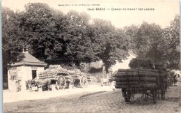 Delcampe - 33 - BAZAS --  Convoi Revenant Des Landes - Bazas