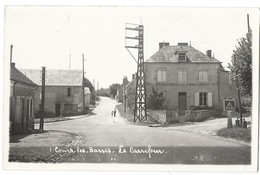 COURS LES BARRES (18) Carte Type Carte Photo Le Carrefour - Other & Unclassified